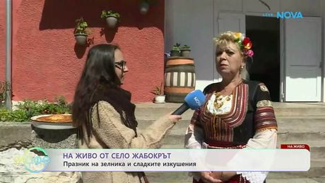 изображение на Празник на зелника и сладките изкушения в село Жабокрът | На кафе | 24 апр. 2026