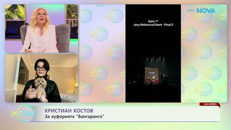 изображение на Кристиан Костов за еуфорията „Бангаранга“ | На кафе | 14 май 2026