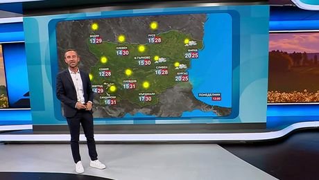изображение на Прогноза за времето | Обедна емисия | 7 септ. 2026