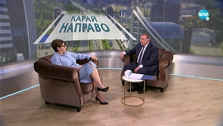 изображение на Карай направо с проф. Костадин Ангелов (09.04.2022)